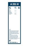 Чистачките за задно стъкло BOSCH AEROTWINVW SCIROCCO III 2008-&gt;2017
