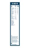 Чистачките за задно стъкло BOSCH AEROTWINSEAT LEON SC 2013-&gt;2018