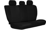 Калъфи за седалки за Fiat Doblo (III) 2010-2016 CARO черен 2+3