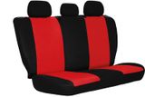 Калъфи за седалки за Subaru Legacy V 2009-2015 CARO червен 2+3