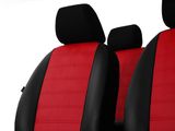 Калъфи за кола за Fiat Doblo (I) 2000-2010 Forced P-1 - червен 2+3
