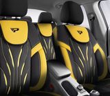 Калъфи за седалки за Fiat Albea (I) 2002-2012 PARS_Жълто 2+3
