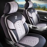 Калъфи за седалки за Dacia Dokker 2017-up DUBAI_СИВ 2+3