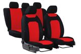 Калъфи за седалки за Ford Mondeo (Mk4) 2007-2014 CARO червен 2+3