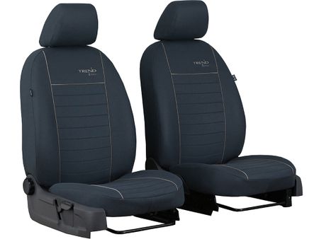 Калъфи за седалки за Honda Jazz (III) 2013-2020 TREND LINE - Сив 1+1