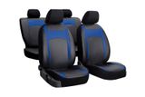 Калъфи за седалки за Hyundai Elantra (VI) 2016-2020 Design Leather син 2+3
